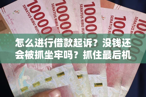 济南怎么进行借款起诉？没钱还会被抓坐牢吗？抓住最后机会！