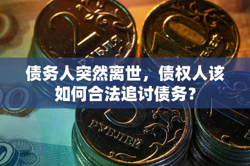 济南债务人突然离世，债权人该如何合法追讨债务？
