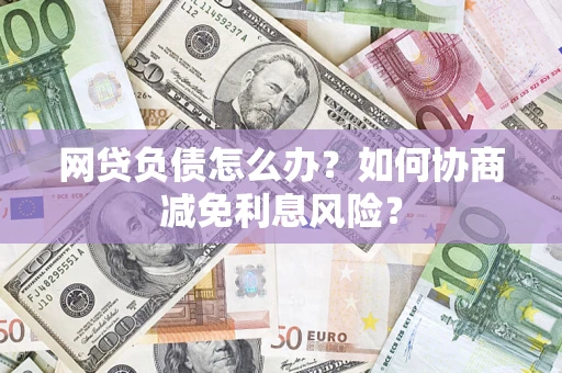 济南网贷负债怎么办？如何协商减免利息风险？