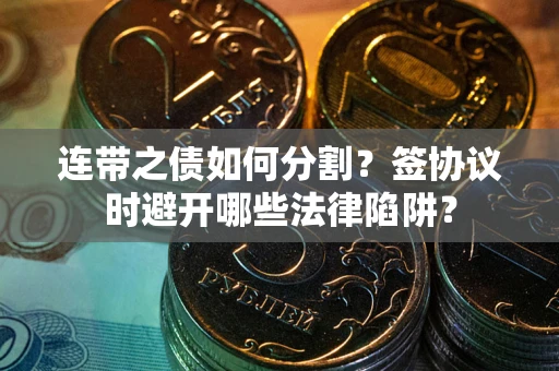 济南连带之债如何分割？签协议时避开哪些法律陷阱？