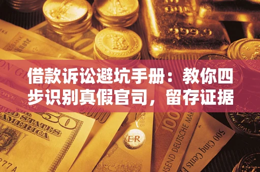 济南借款诉讼避坑手册：教你四步识别真假官司，留存证据不踩雷