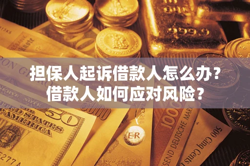 济南担保人起诉借款人怎么办？借款人如何应对风险？